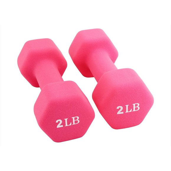 2 lbs NEOPRENE DUMBBELL SET - Picture 1 of 5